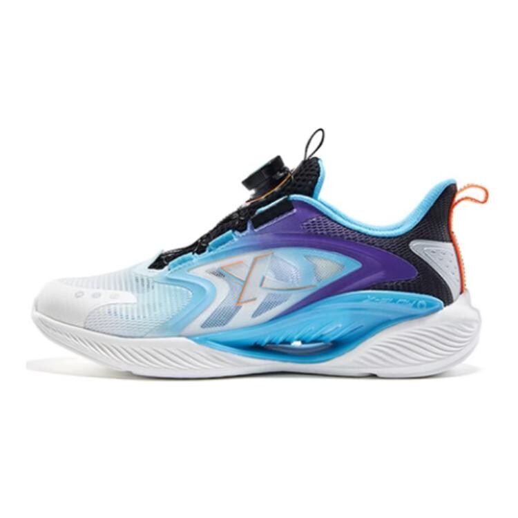 

Кроссовки детские Qing Feng 5.0 GS Low-top черные/Hyper Royal/хром Xtep, черный