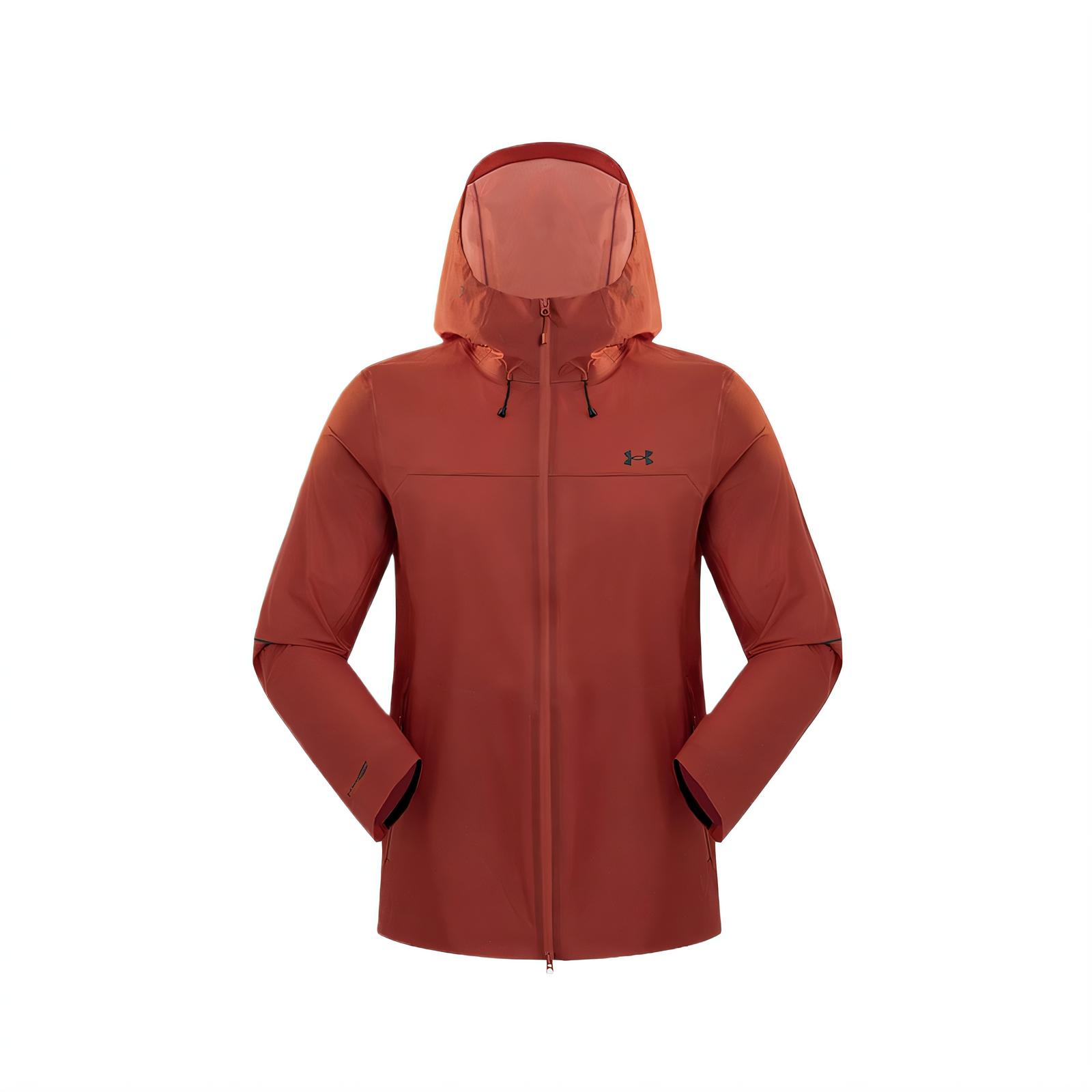 

Under Armour Ветровка мужская водонепроницаемая ветронепроницаемая дышащая, Sandstone Red-0124