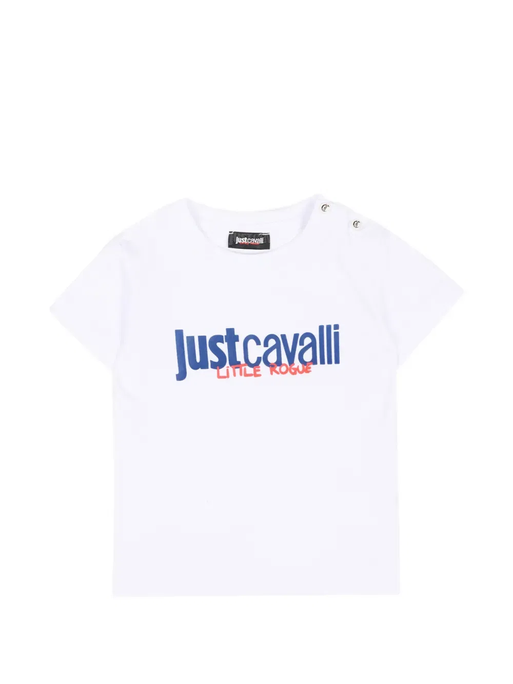 Футболка с коротким рукавом Just Cavalli Kids, белый