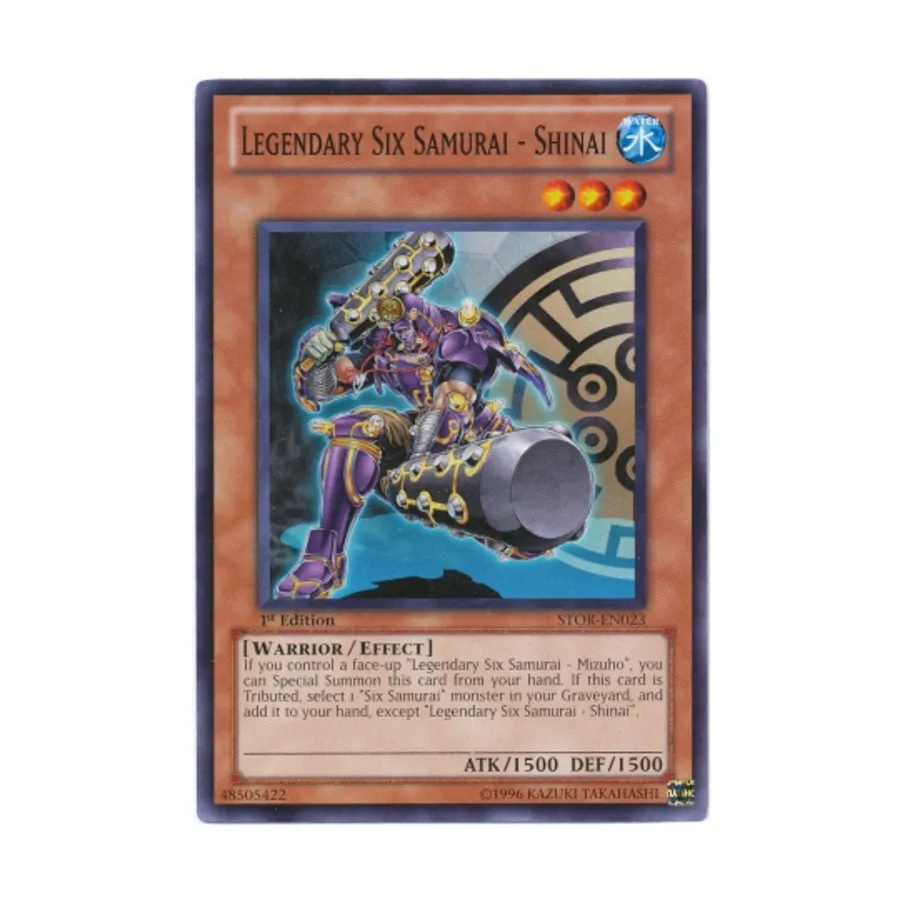 

CCG Легендарная шестерка самураев — Синай (Обычный), Yu-Gi-Oh - Storm of Ragnarok - Singles