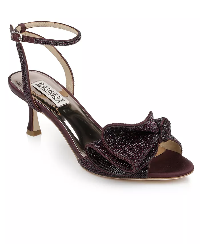 Женские вечерние босоножки Remi Badgley Mischka, красный