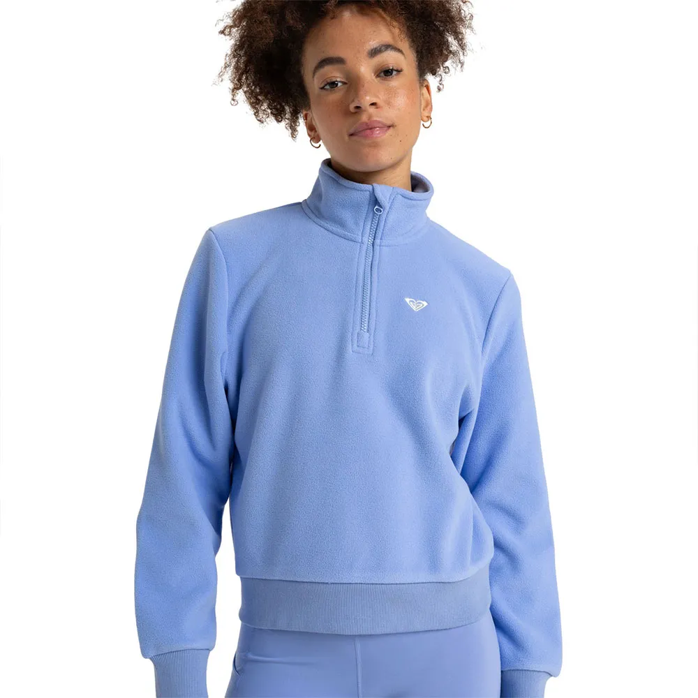 

Толстовка Roxy Waves Of Warmth half zip, синий