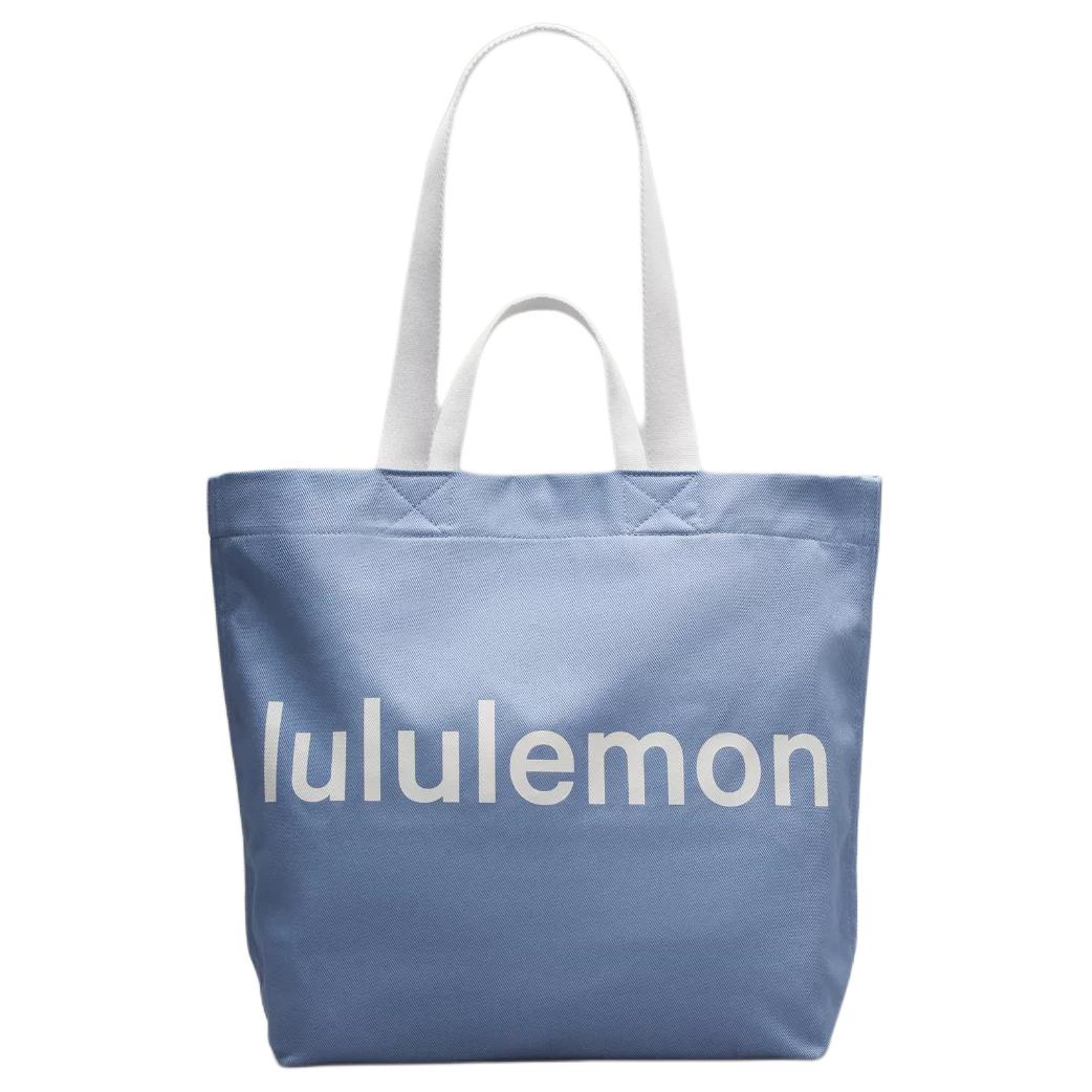 

Lululemon Хлопковая сумка-шоппер, Oasis Blue