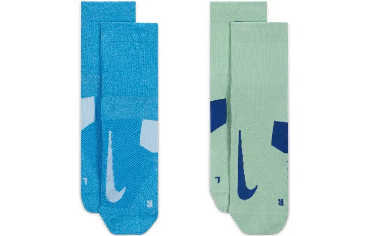 Гольфы Nike 2 пары синий+зеленый