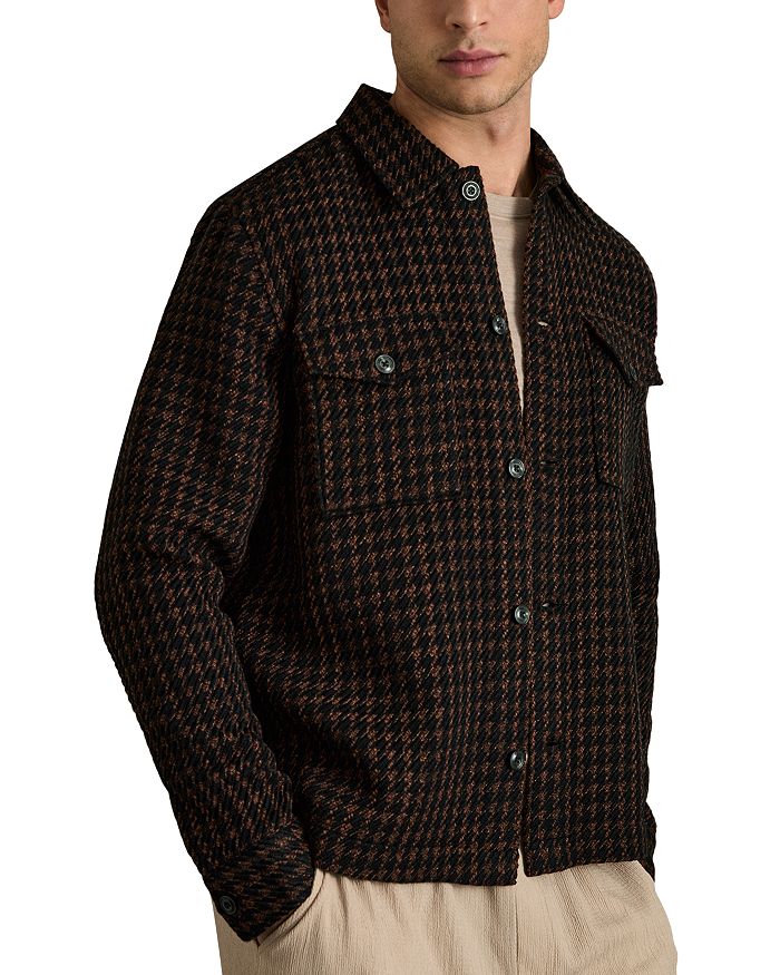 

Куртка Kirk Brushed Houndstooth REISS, мультиколор