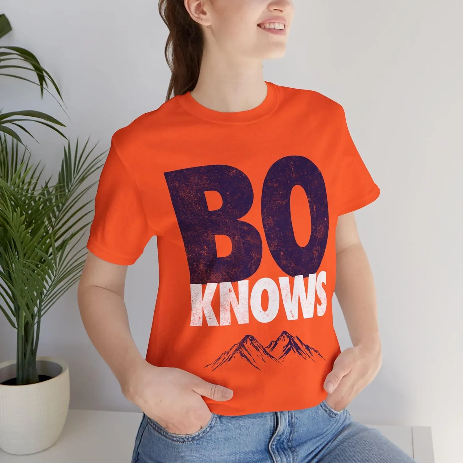 Футболка Bo Knows - Футболка Denver - Подарки для болельщиков Denver — фото 2
