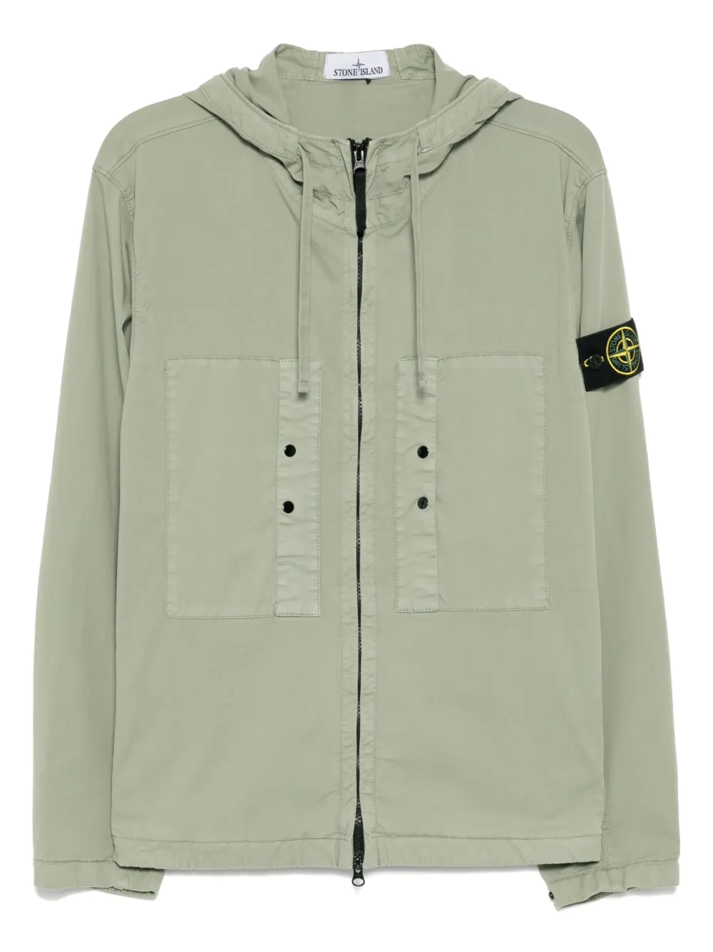 

Куртка с капюшоном Stone Island, зеленый