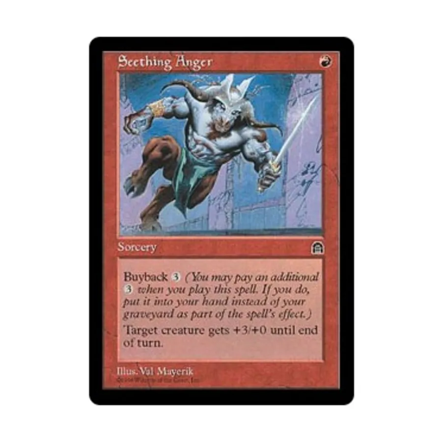 

CCG Кипящий гнев (С), MTG - Stronghold