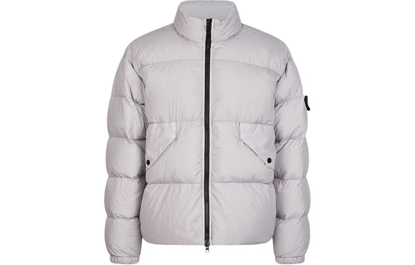 

Пуховик мужской лавандового цвета Stone Island, цвет Lavender, Фиолетовый, Пуховик мужской лавандового цвета Stone Island, цвет Lavender