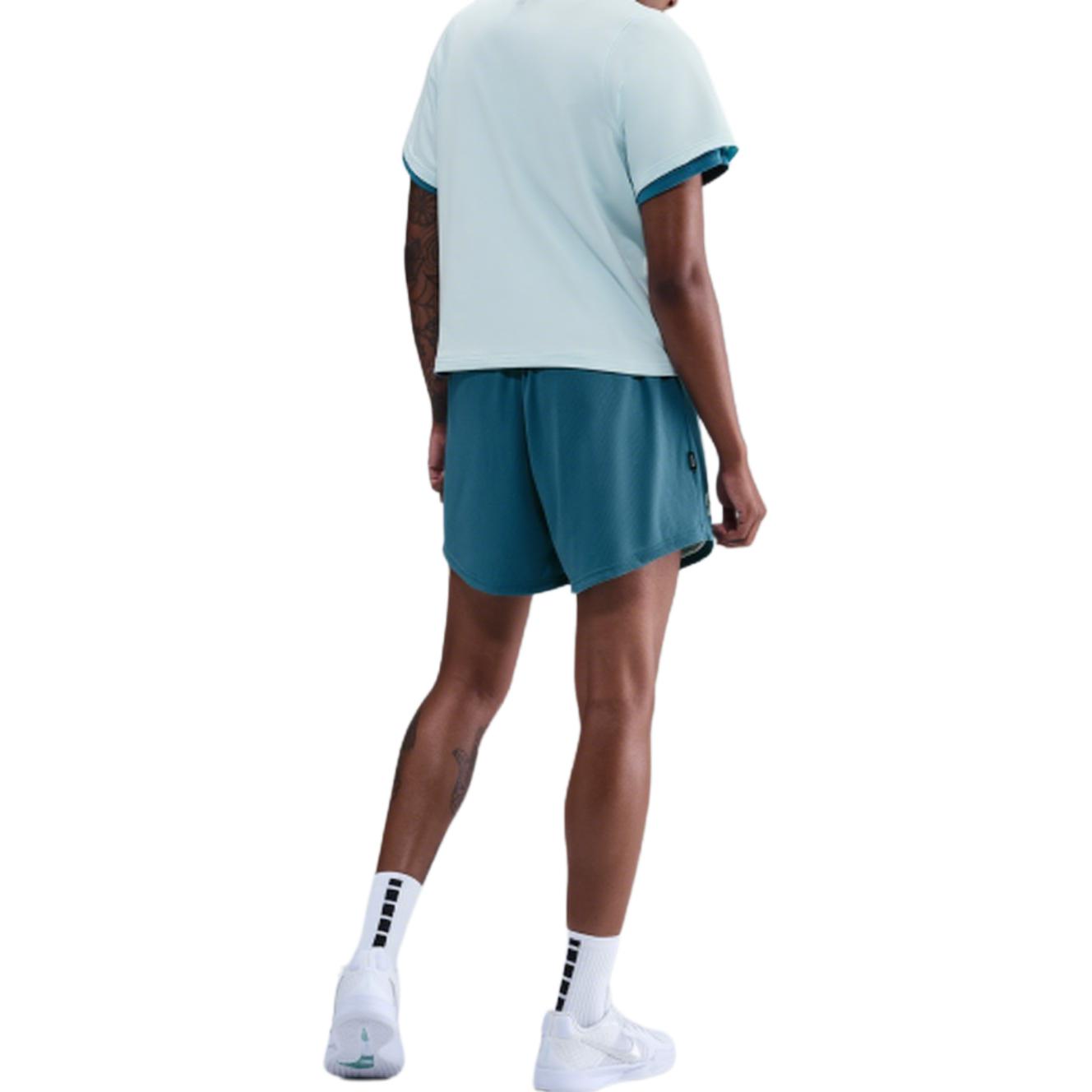 Женские шорты для баскетбола dri fit sabrina Nike, синий — фото 3