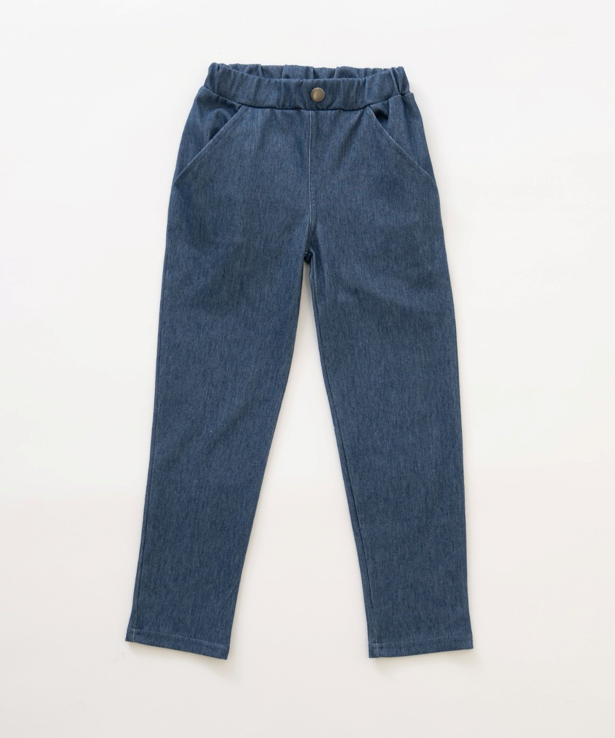 Узкие брюки из эластичной саржи And D.petitmain, Blue