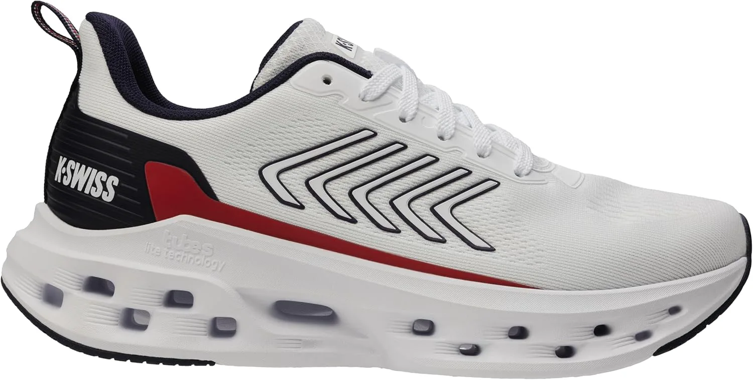 Мужские кроссовки K-Swiss Melrose Tubes Lite, белый/темно-синий/красный