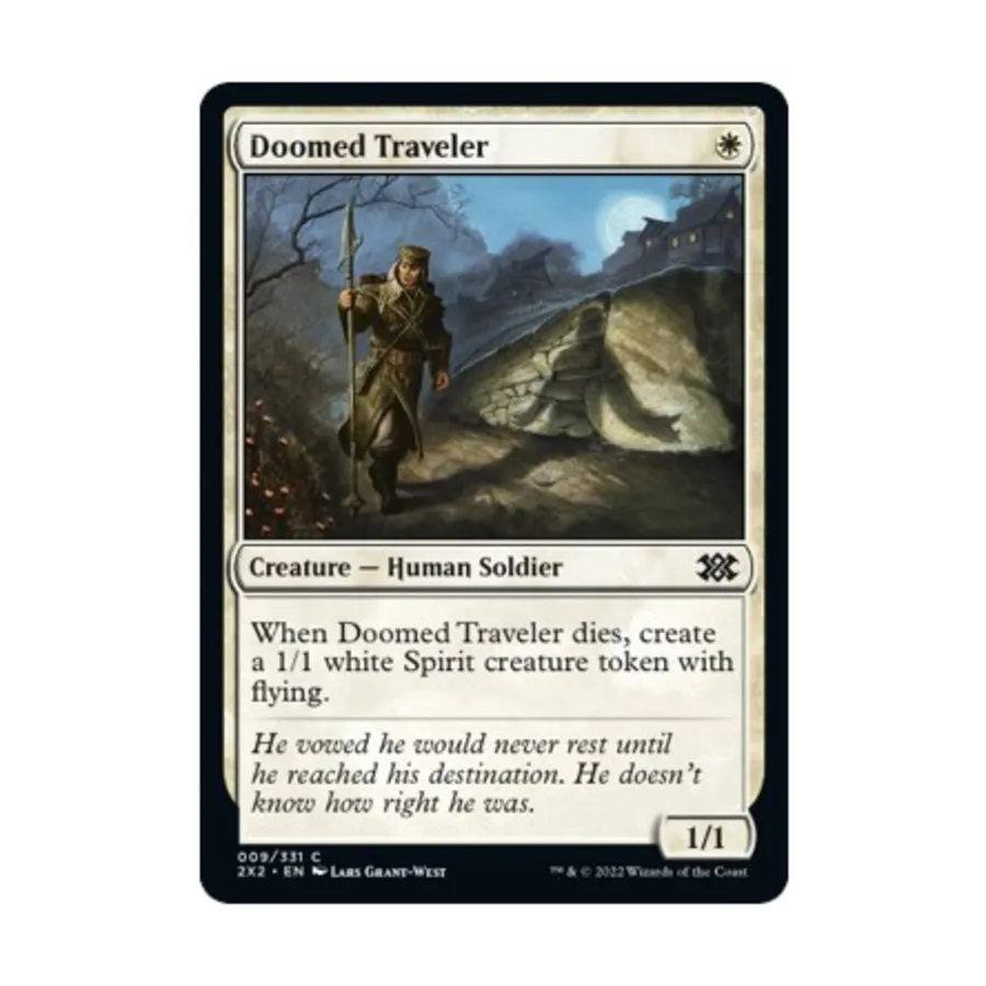 

CCG Обреченный путешественник (клавиша C), MTG - Double Masters 2022