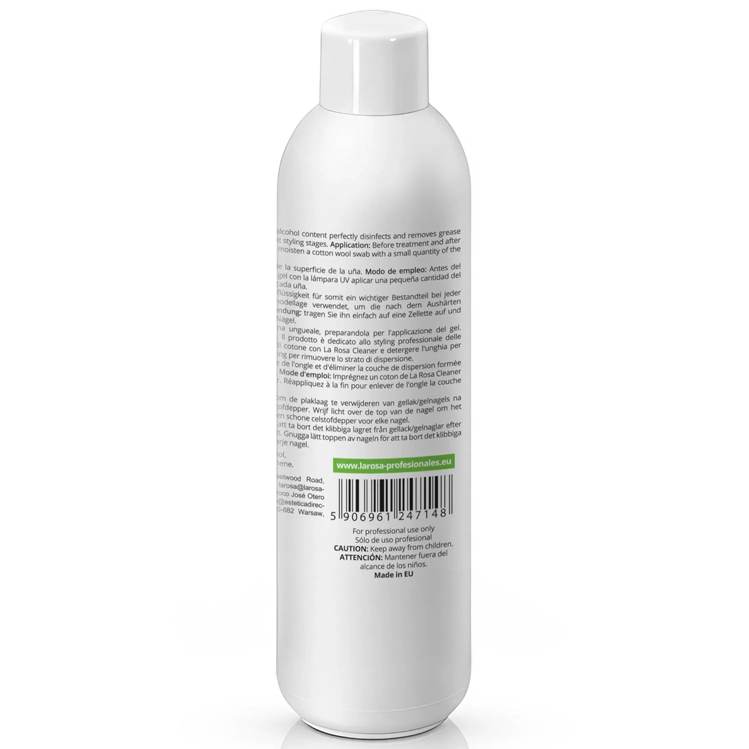 Обезжириватель для ногтей LaRosa Nail Cleaner 1000 мл La Rosa — фото 3