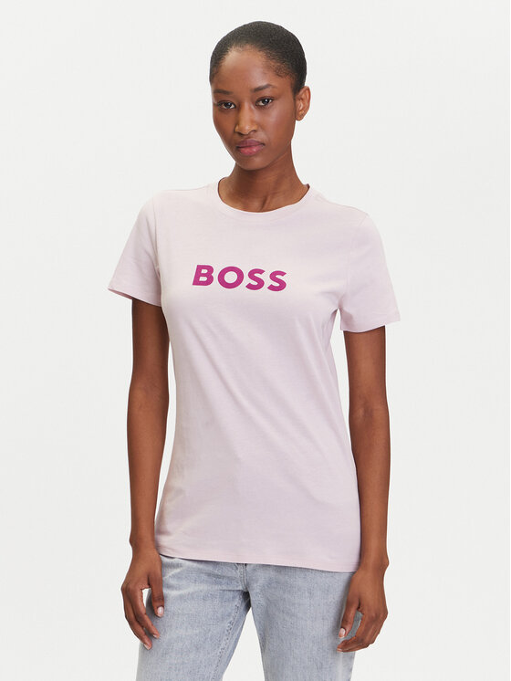 

Футболка обычного кроя C_Elogo_5 50501139 Boss, розовый