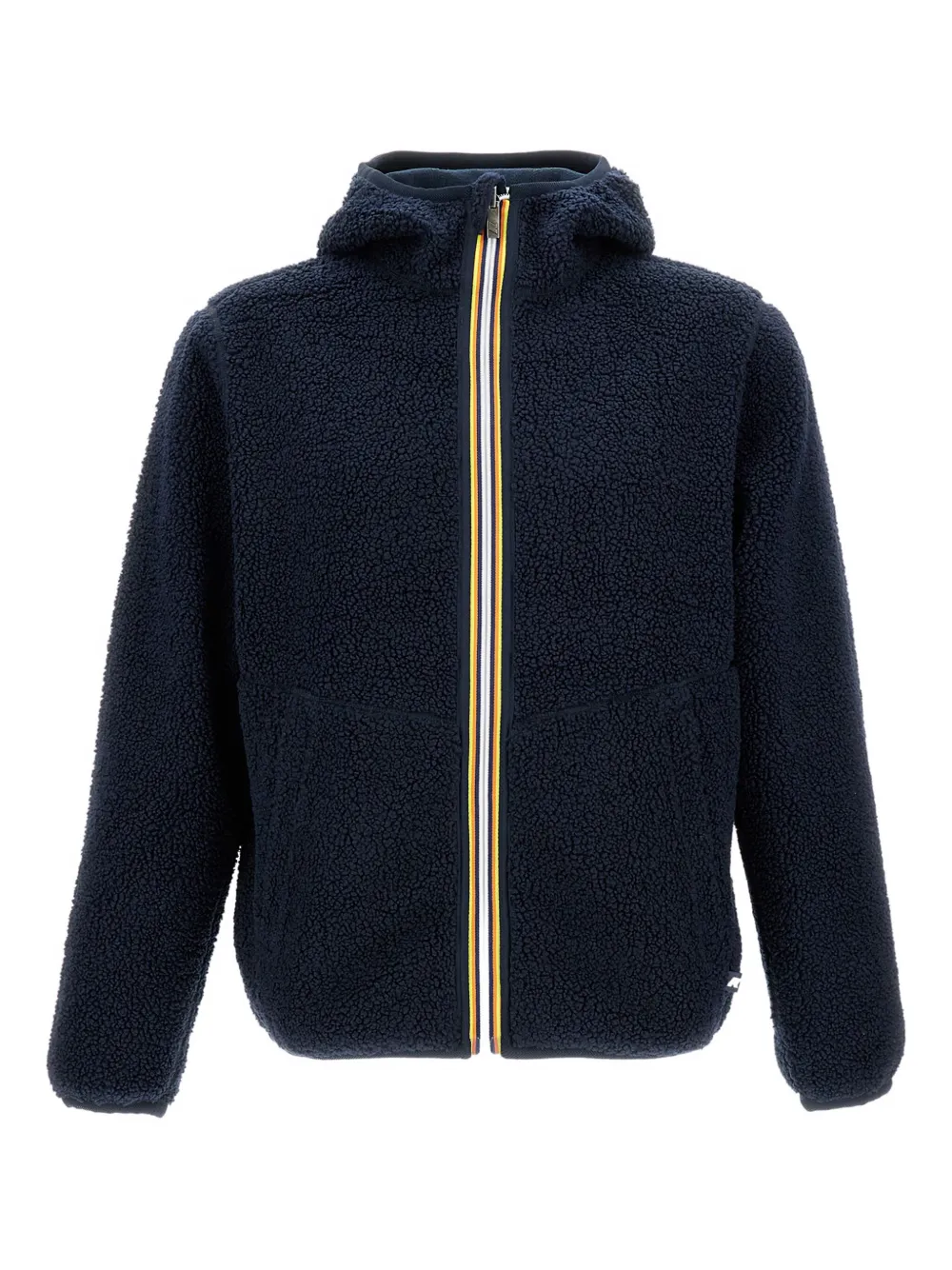 

Куртка из флиса шерпа с капюшоном K-Way, синий