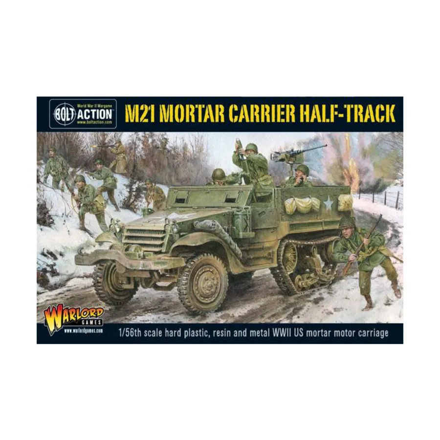 

Полугусеничный минометоносец M21, Bolt Action - US Army (28mm)