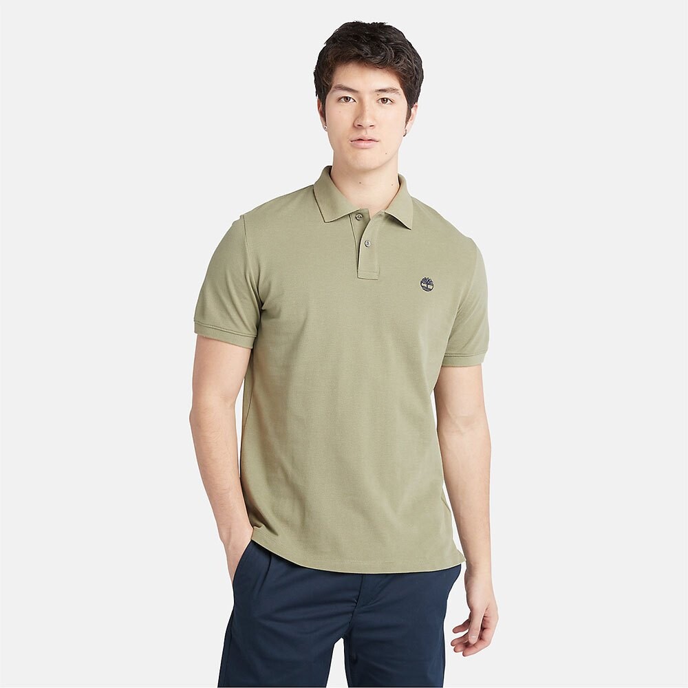 

Поло с коротким рукавом Timberland Millers River RF, зеленый