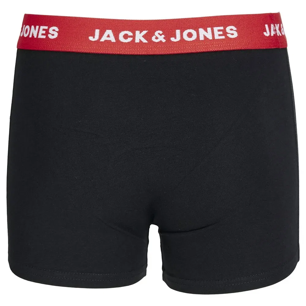 Комплект боксеров Huey 5 шт. Jack & Jones, черный — фото 2