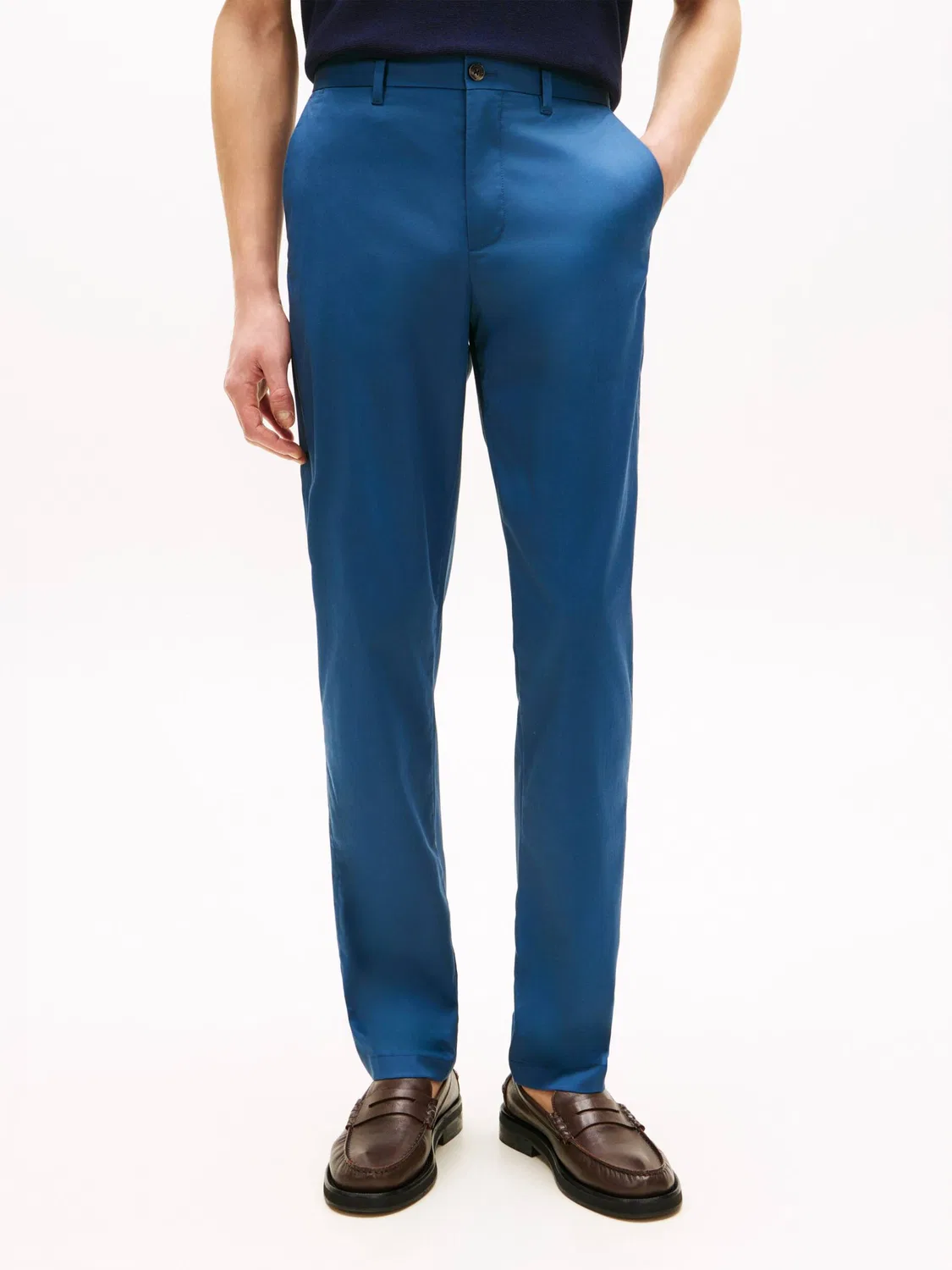 Чиносы с зауженным кроем Harlem Tommy Hilfiger, Blu