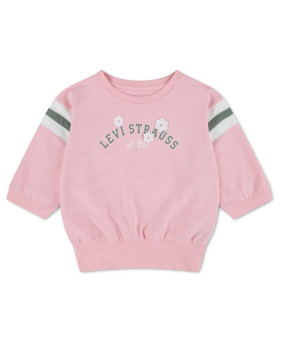 Свитшот с вышивкой Levi’s, Powdered Pink