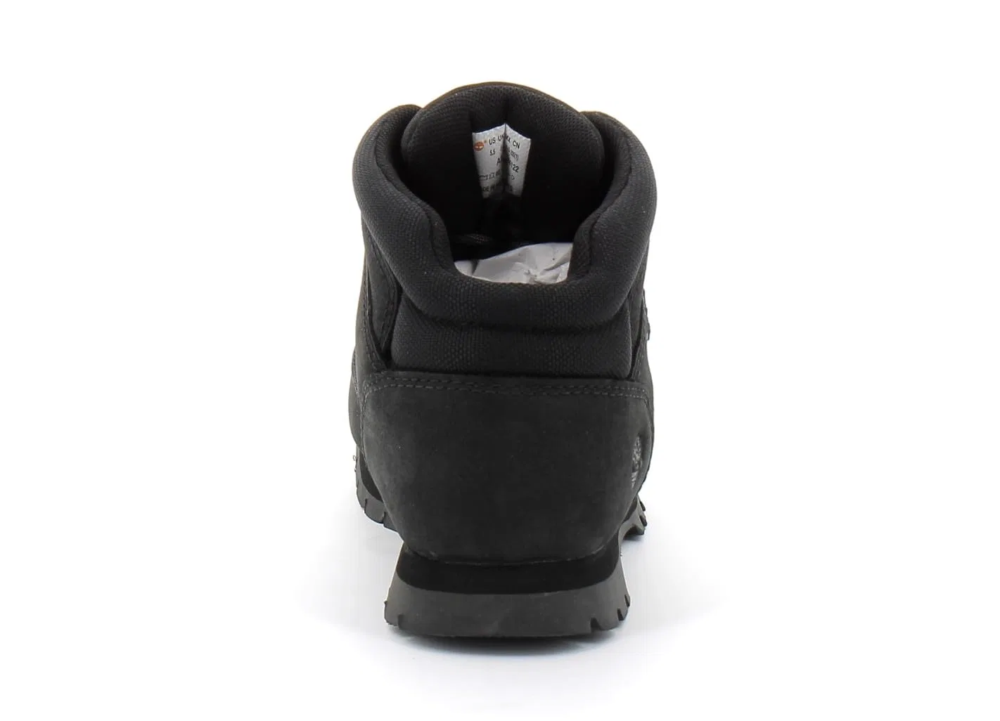 Детские ботинки для мальчиков с замшей Euro Sprint Timberland, Black Nubuck — фото 4