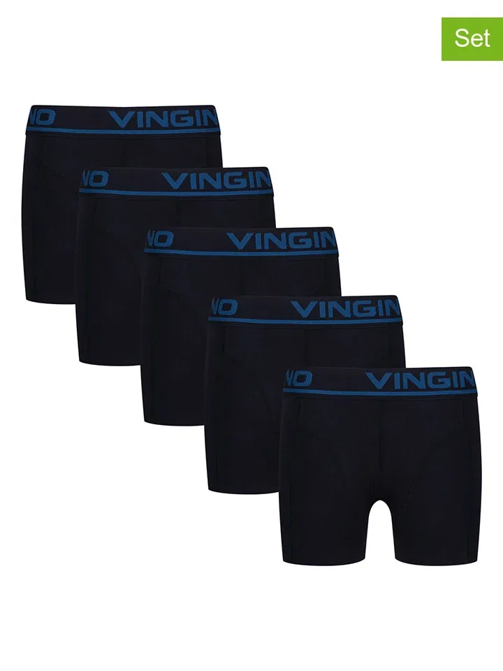 Боксеры комплект из 5 штук Vingino, темно-синий