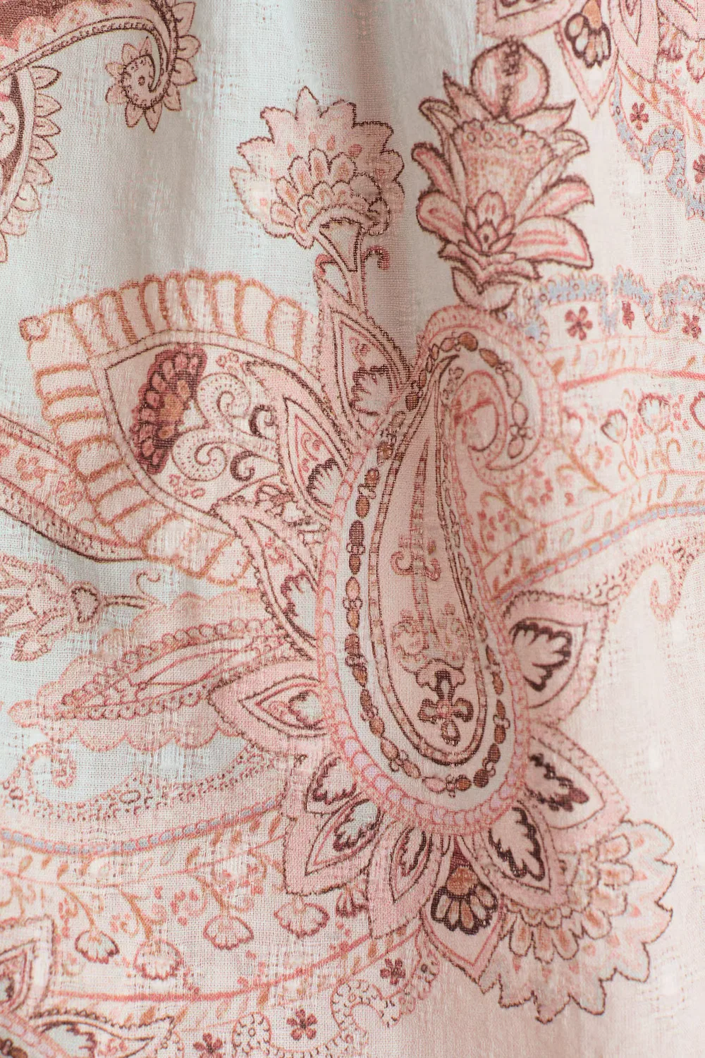 Хлопковое летнее платье А-силуэта H&M, Mattrosa/Paisleymuster — фото 2
