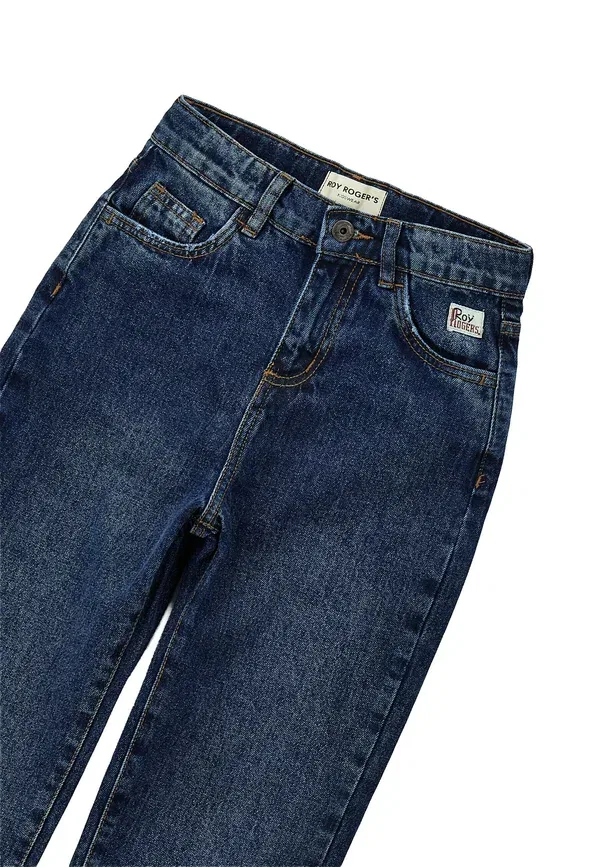 Джинсы деним Straight leg jeans Roy Rogers, Wash Rambo Roy Roger's — фото 3