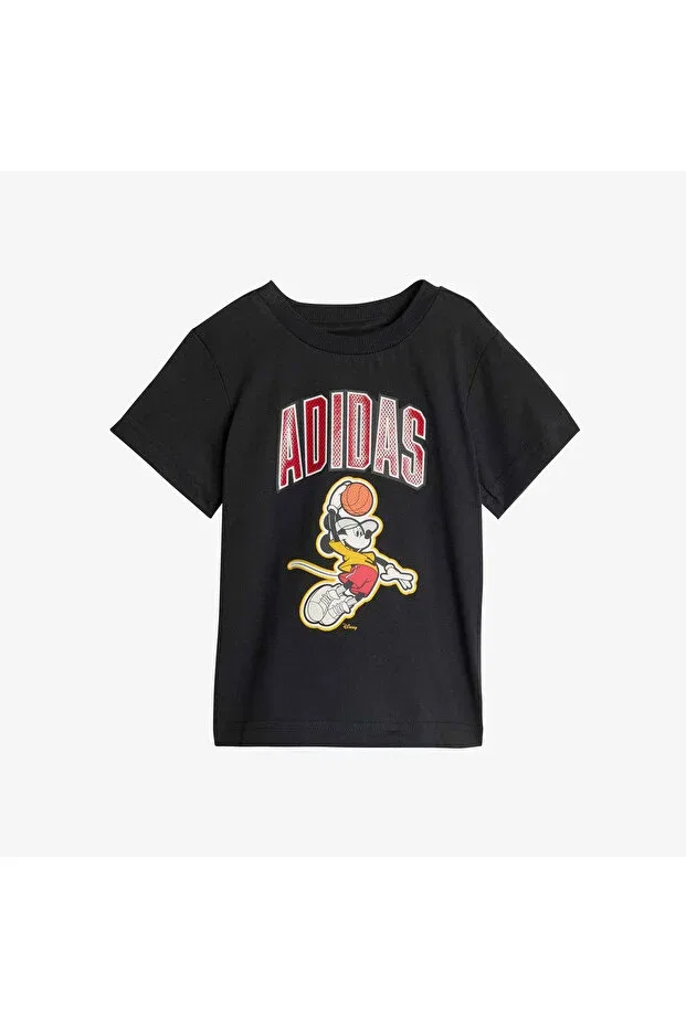 Детский комплект шорт для девочек Mickey Mouse Adidas, Black — фото 2