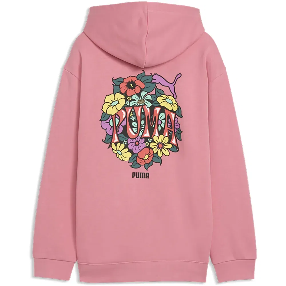Худи свободного кроя Mid90S Graphic Relaxed Fit Puma, розовый — фото 2