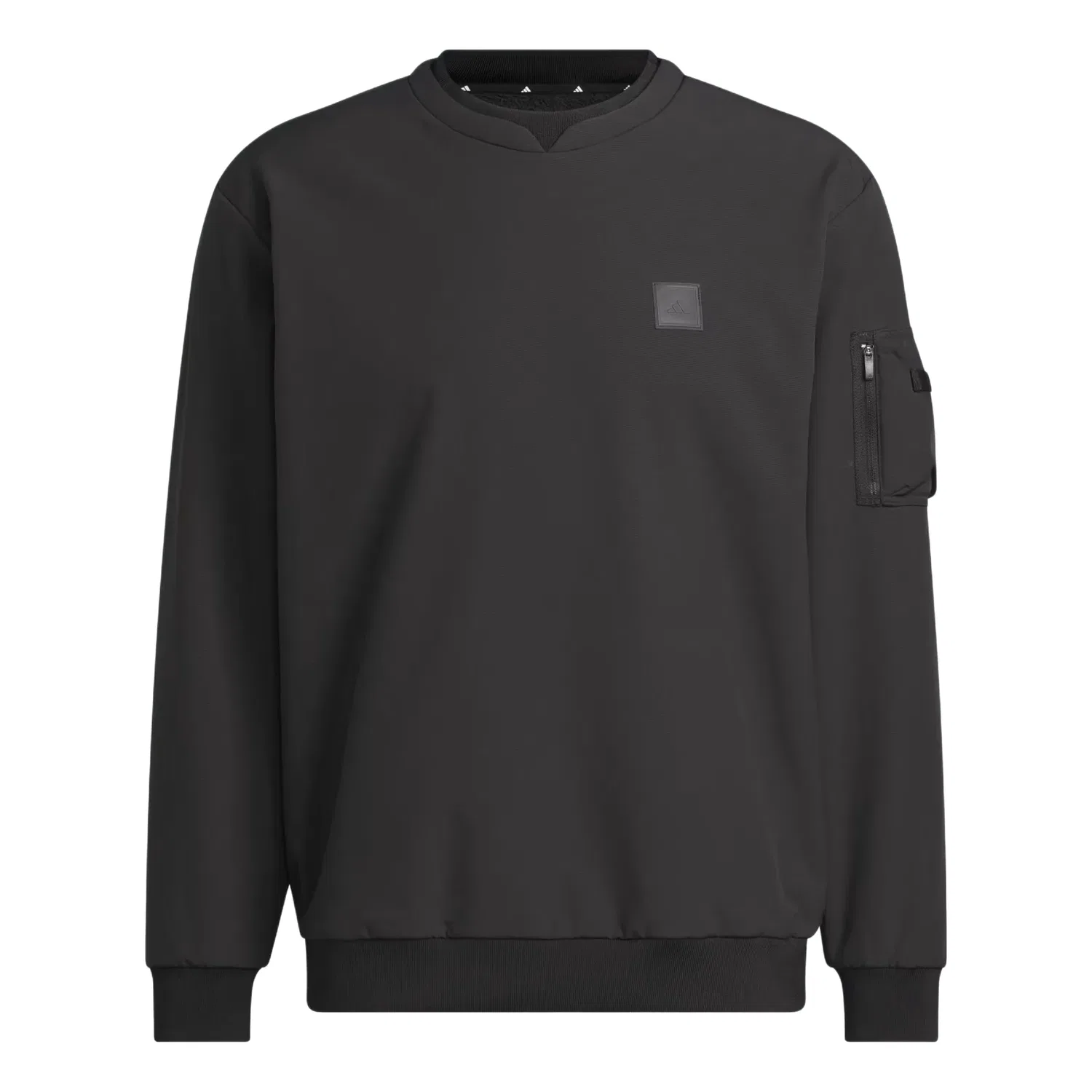 Мужская футболка Climawarm Brushed Sweatshirt Asia Sizing 'Black' adidas, черный