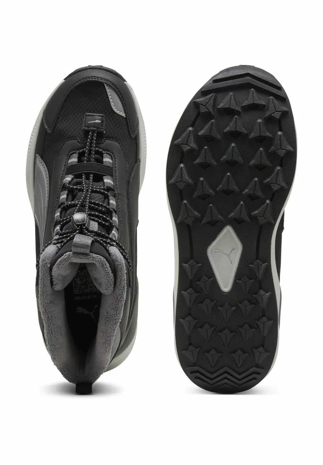 Зимние ботинки Evolve 2.0 Puretex Jr унисекс Puma, Puma Black-Slate Sky-Puma Silver — фото 3