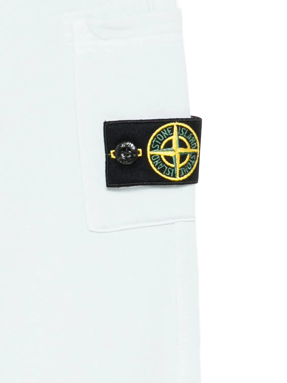 Трековые брюки Compass Patch синие Stone Island, синий — фото 3