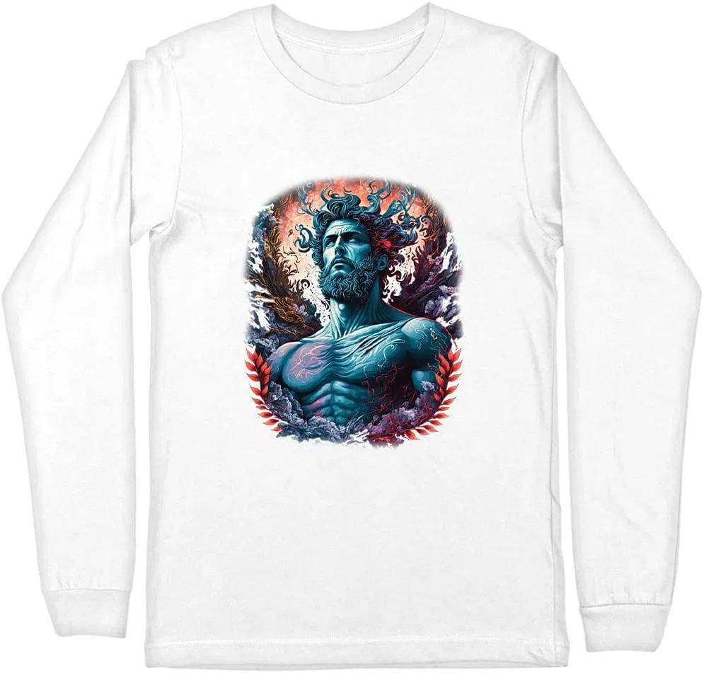 Мужская футболка с длинным рукавом Cool Design, White