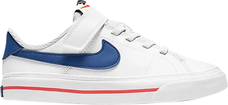 

Кроссовки Nike Court Legacy PS 'White Deep Royal Blue', белый