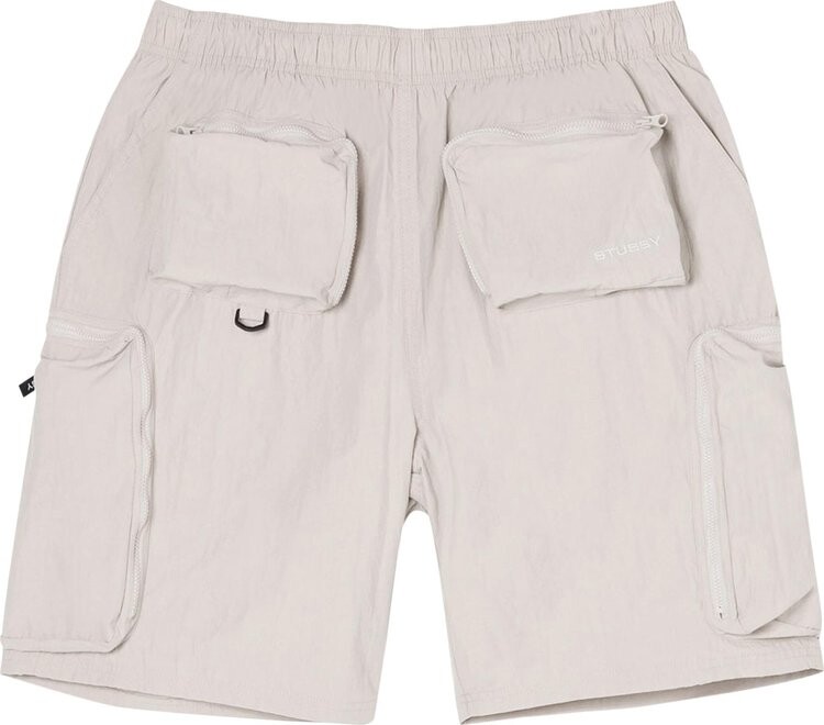 Шорты Stussy Nylon Approach Short 'Stone Grey', серый