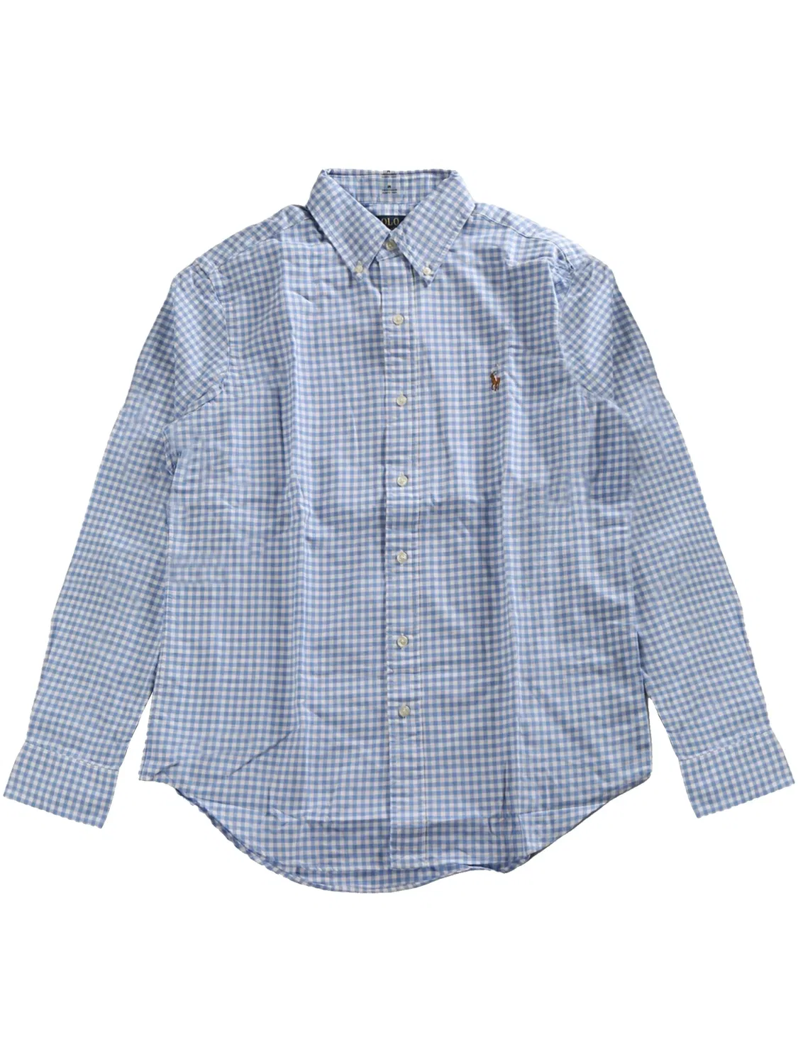 Рубашка из хлопка Polo Ralph Lauren, голубой