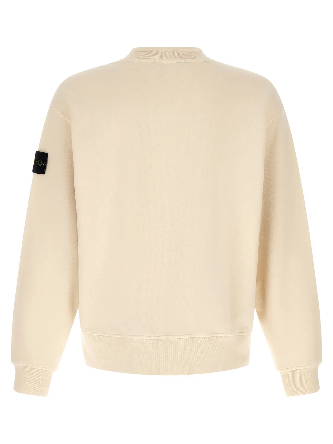 Мужской свитшот с принтом-нашивкой 6100022 Stone Island, White — фото 2