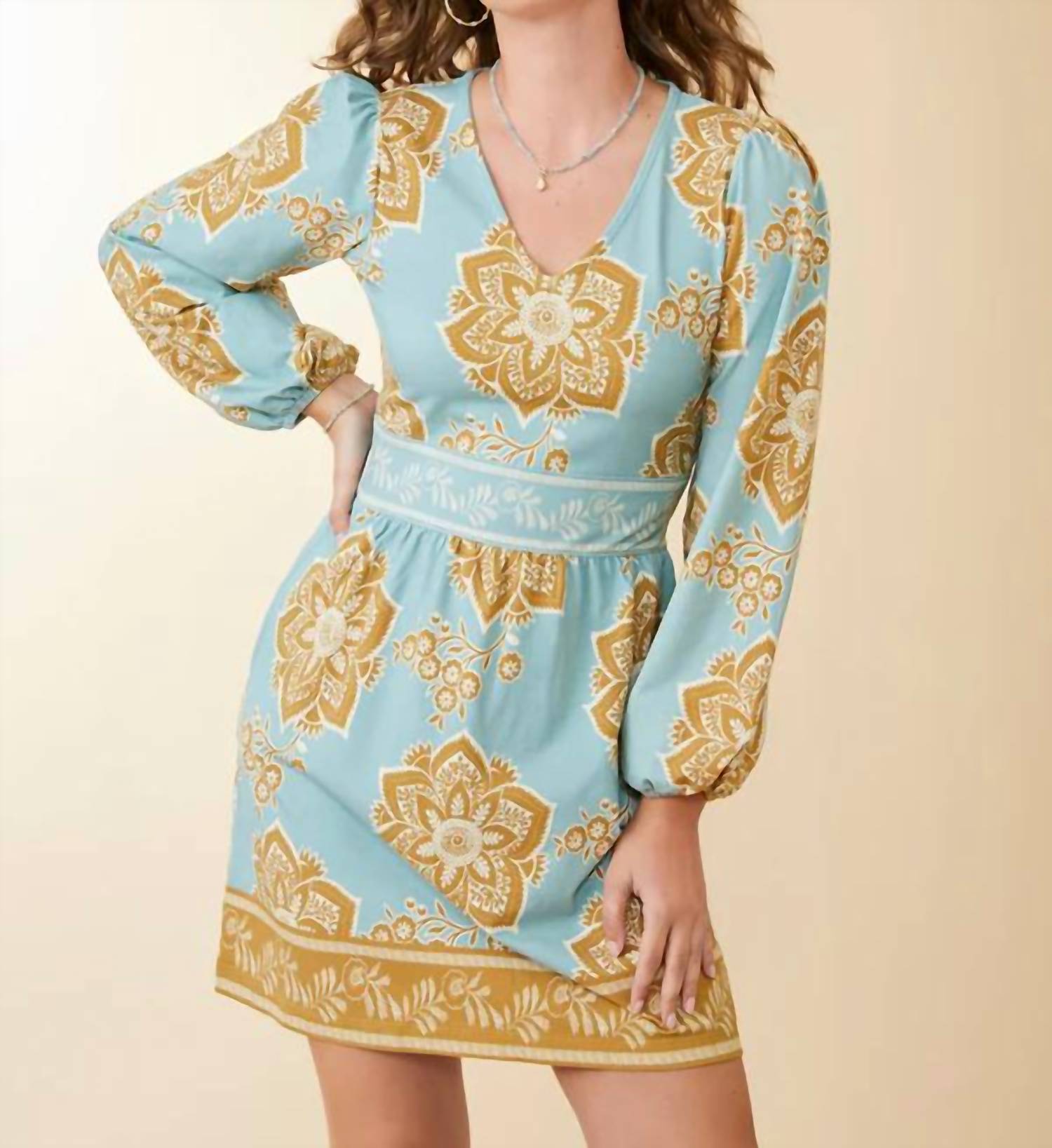 

Платье Diane Jersey Calm Waters в медальоне spartina 449, цвет medallion