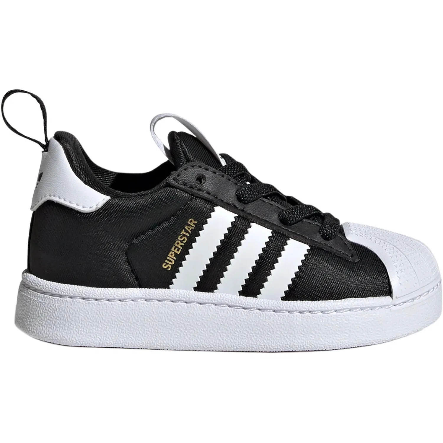 Кроссовки SUPERSTAR, Adidas Originals, Black White — фото 3