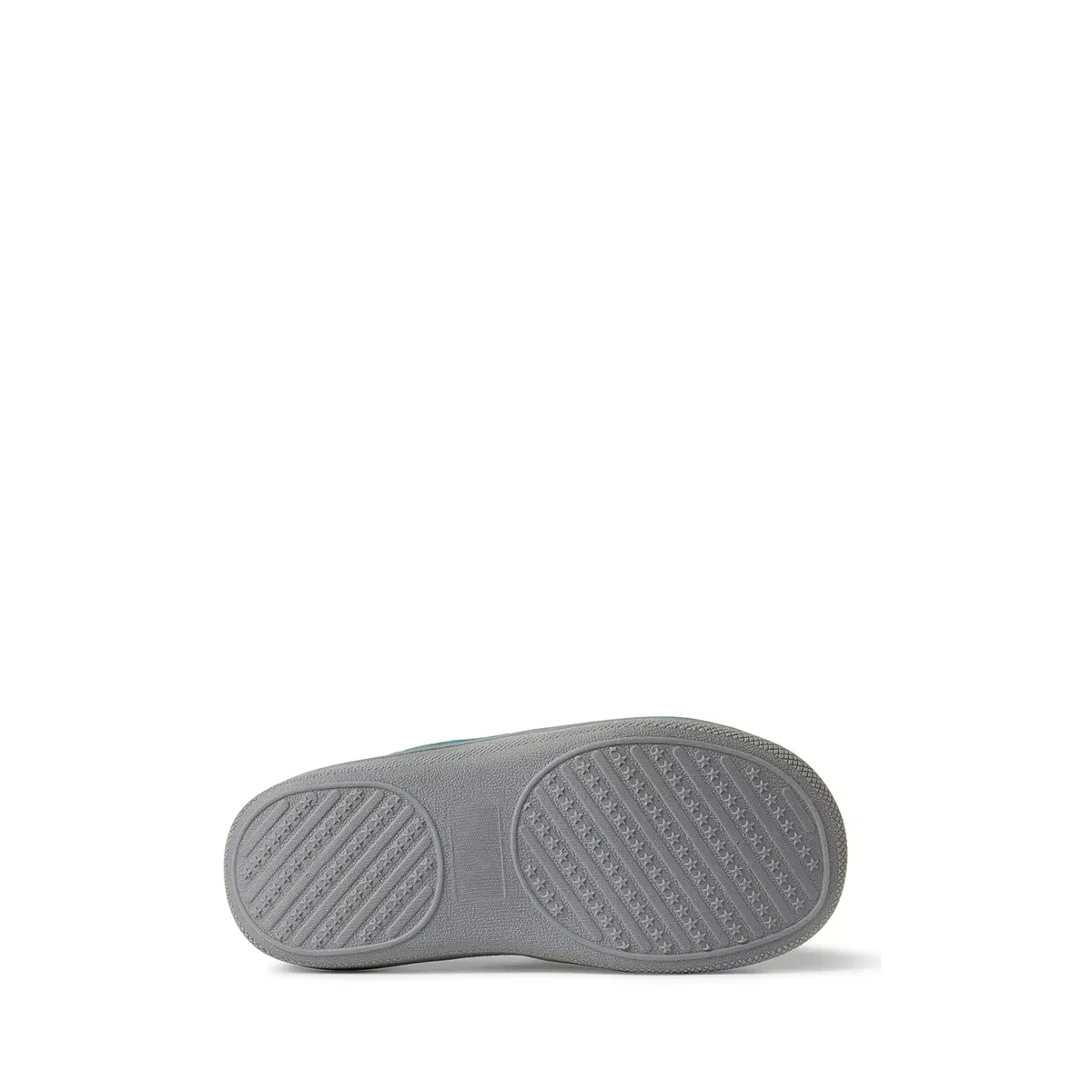 Детские сланцы для девочек с подкладкой из флиса Happy Camper Knit Dearfoams, Green — фото 3