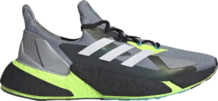 

Кроссовки Adidas X9000L4 'Grey Volt', серый