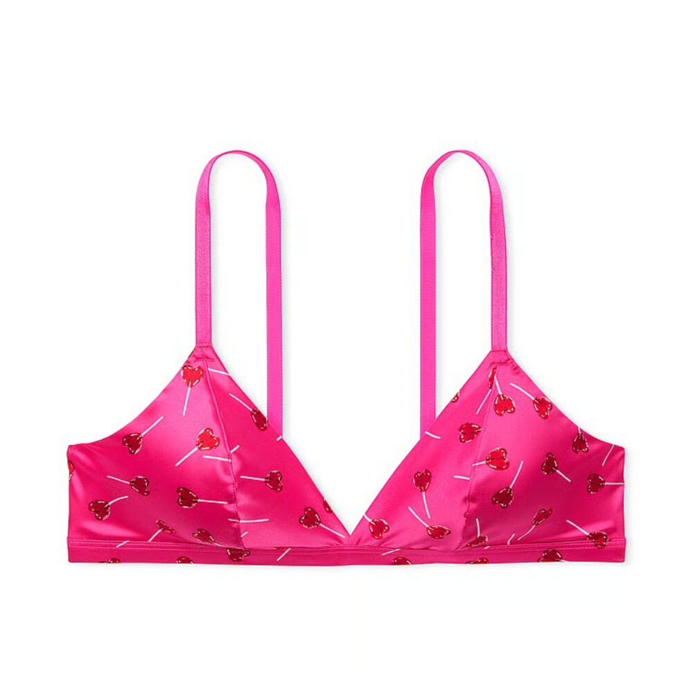 

Бюстгальтер Victoria's Secret Fun & Flirty Unlined Demi, розовый