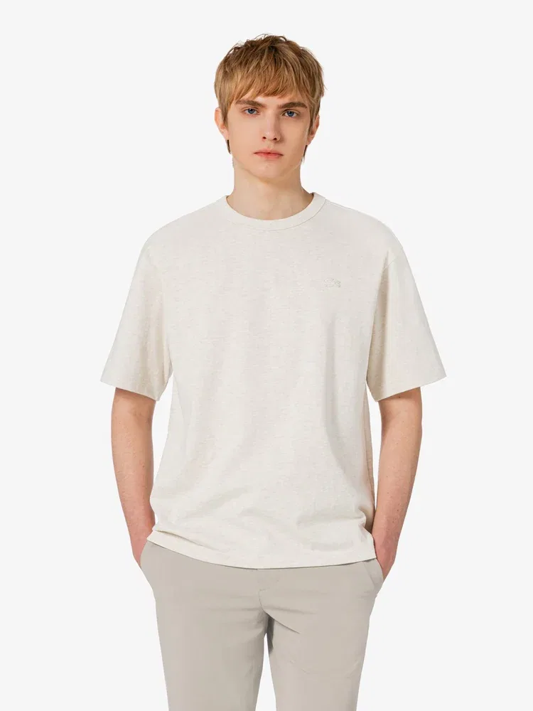Футболка с коротким рукавом, Heavy Jersey LACOSTE, Ivory