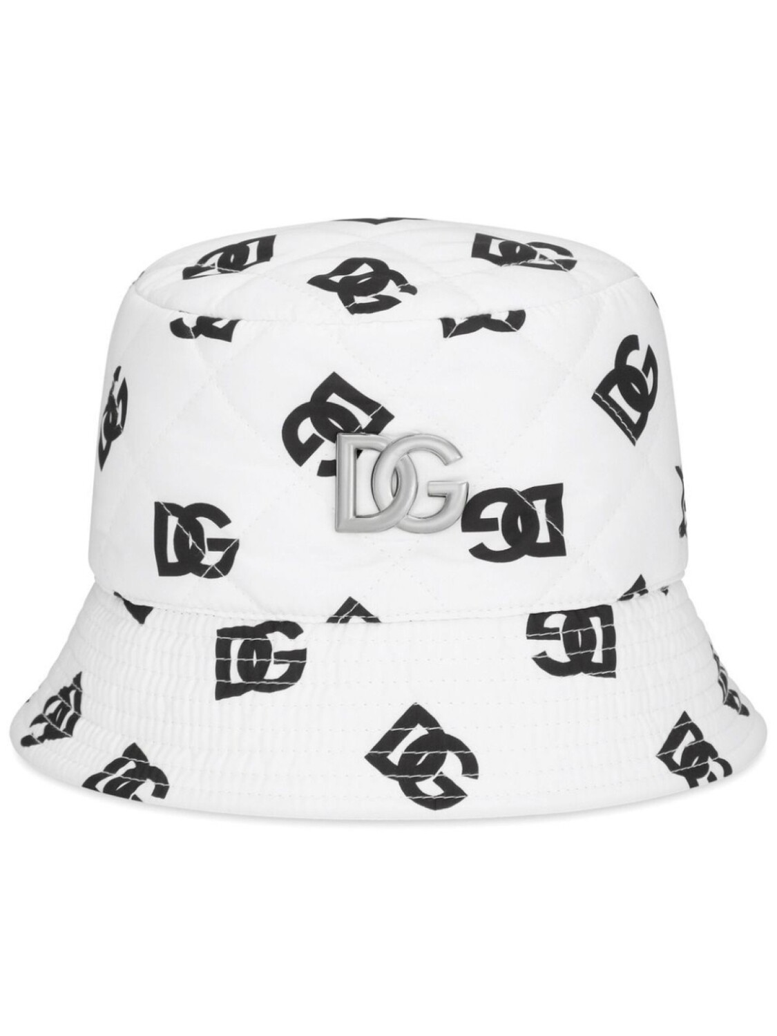 

Dolce & Gabbana панама с логотипом DG, белый