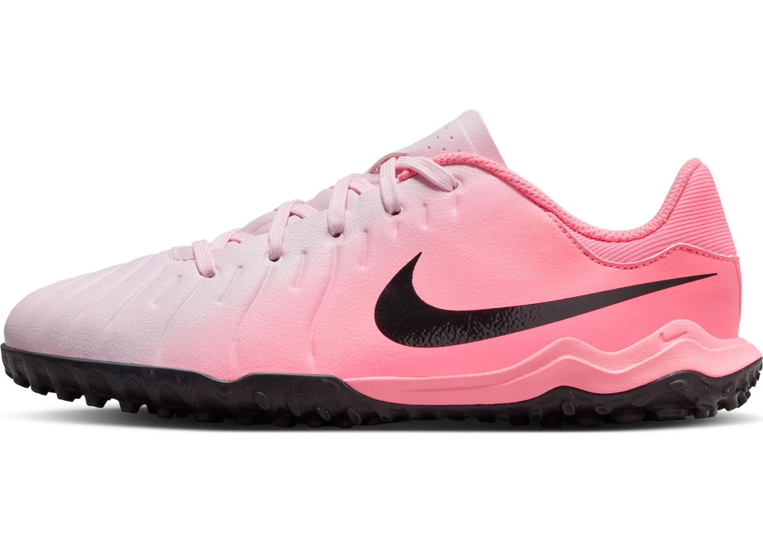 Детские бутсы для мальчиков без щитков Jr Legend 10 Academy Tf NIKE, Pink Foam Black