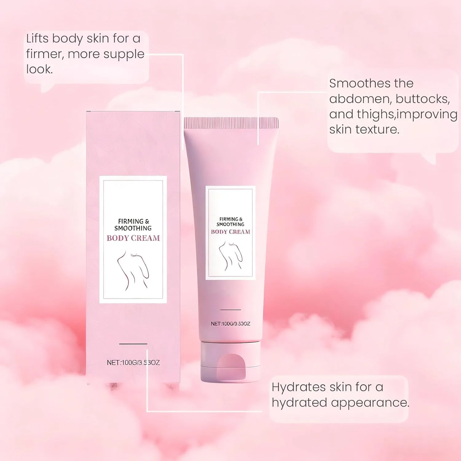 Укрепляющий крем для тела Firming & Smoothing, Raevior, 6 шт., 100 г — фото 4