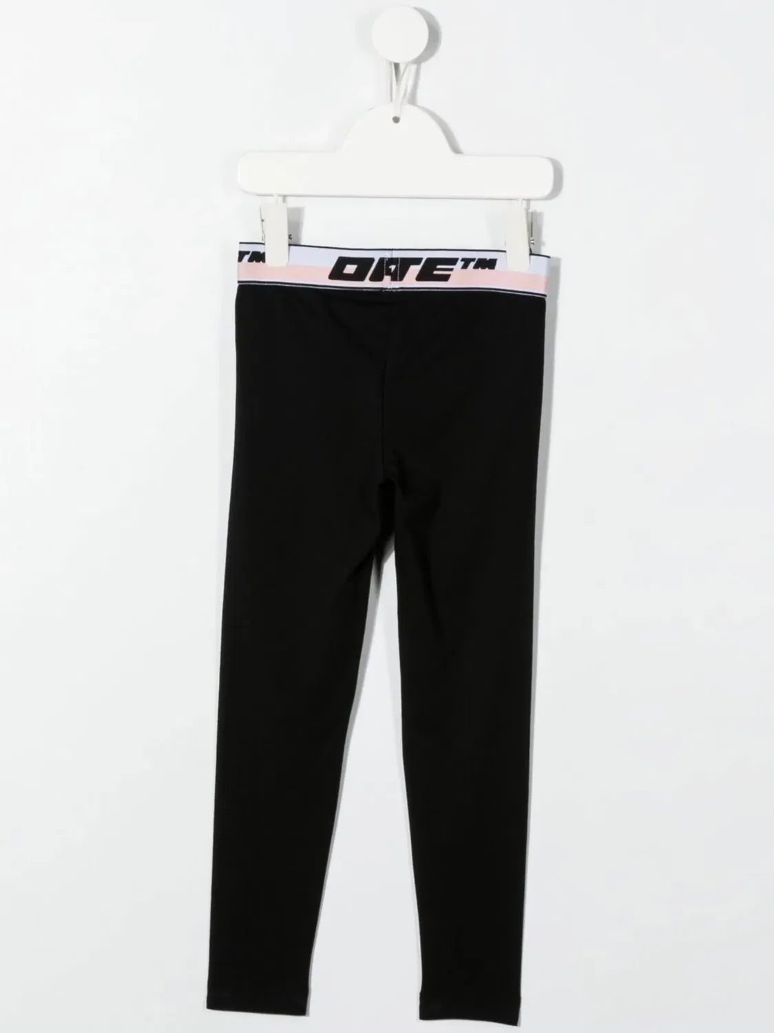 Леггинсы средней посадки с логотипом OFF-WHITE, черный — фото 3