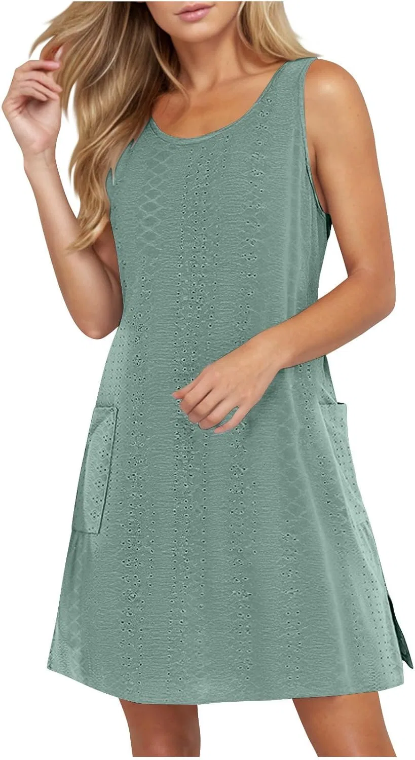 Женское платье-тенниска с принтом Athletic Dress, Army Green — фото 2